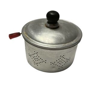 Vintage Aluminum Tea Kettle Strainer.